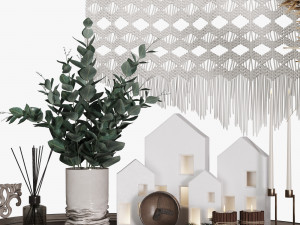 Decor set Modelo 3D