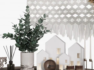 Decor set 3D Model
