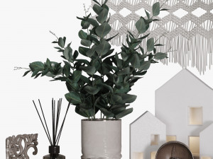 Decor set Modelo 3D