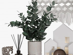 Decor set 3D Model