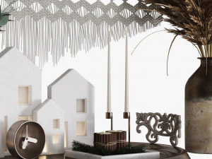 Decor set 3D Model