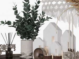Decor set 3D Model