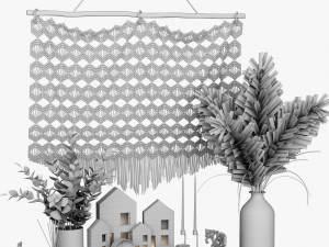 Decor set Modelo 3D