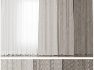Curtains4 3Dモデル