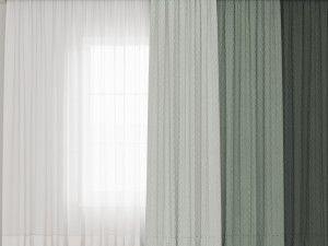 Curtains 3D मॉडल