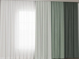 Cortinas Modelo 3D