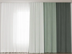 Cortinas Modelo 3D