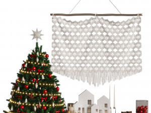 Christmas decor - New Year tree 3Dモデル