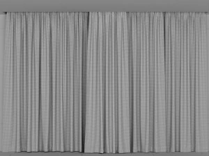 Curtains 3D Model