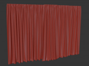 Curtains 3D Model