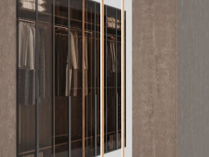 Wardrobe with filling 3D Model