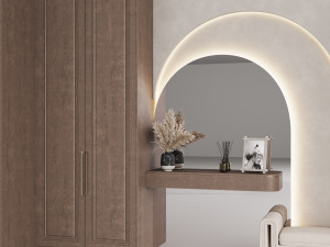 Composition in the hallway Model 3D