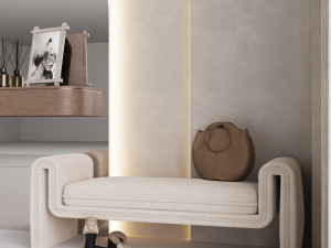 Composition in the hallway Model 3D
