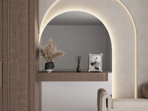 Composition in the hallway 3D Model