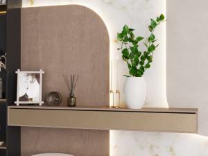 Composition in the hallway Modello 3D