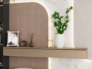 廊下の構図 3Dモデル