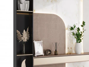 廊下の構図 3Dモデル