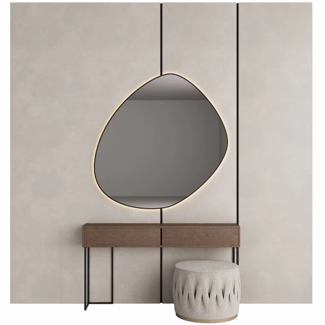 Туалетный столик 1 3D Модель .c4d .max .obj .3ds .fbx .stl .blend