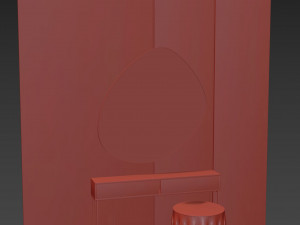 Dressing table 1 Modelo 3D