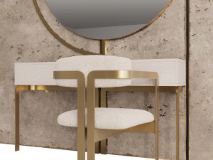 화장대 2 3D 모델