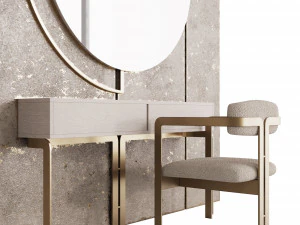 화장대 2 3D 모델