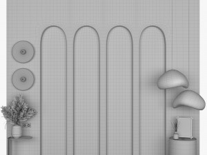 Headboard 8 3D 模型