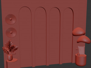 Headboard 8 3D 模型