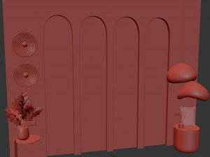 Headboard 8 3D Model