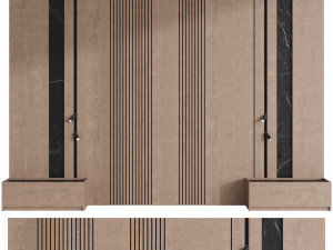 Headboard 9 Modello 3D