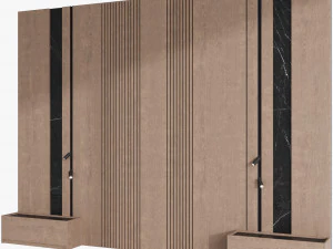 ヘッドボード9 3Dモデル