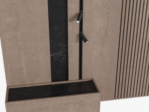 Headboard 9 3Dモデル