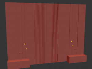 Headboard 9 3Dモデル