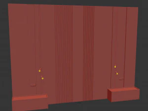 ヘッドボード9 3Dモデル