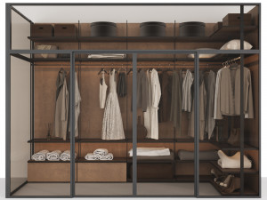 Wardrobe 36 Model 3D