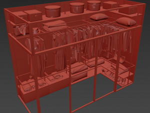 Wardrobe 36 Model 3D
