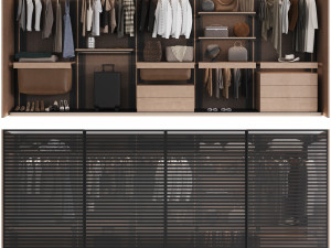 Wardrobe with filling Modelo 3D