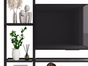 Parete TV 6 Modello 3D