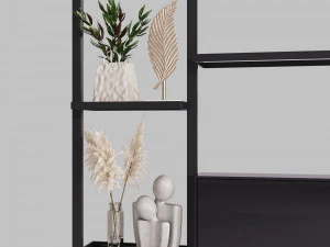 Parete TV 6 Modello 3D