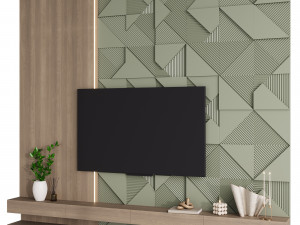 TV wall 7 Modelo 3D