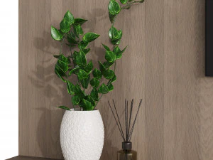 dinding televisi 7 Model 3D