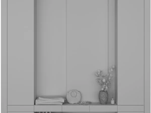 Composition in the hallway 11 3D Model