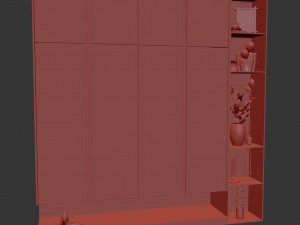 Composition in the hallway 12 Modelo 3D