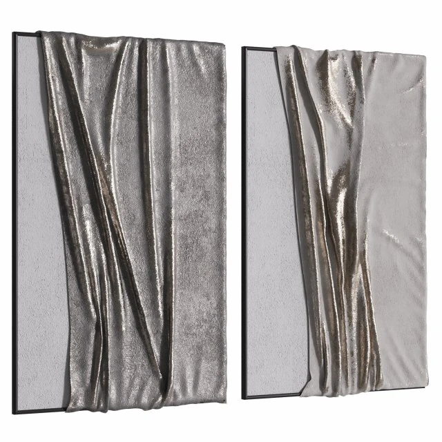 Panel ścienny 3 Model 3D .c4d .max .obj .3ds .fbx .stl .blend 