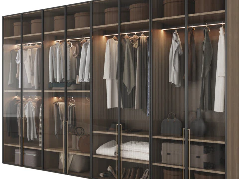 Guarda-roupa 40 Modelo 3D