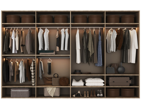 Wardrobe 40 3D Модель