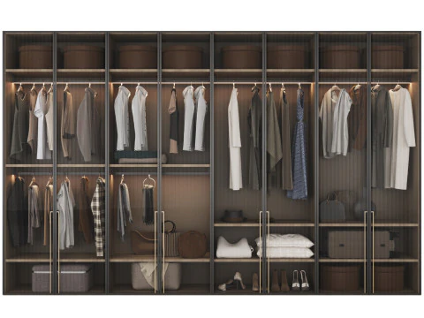 Guarda-roupa 40 Modelo 3D