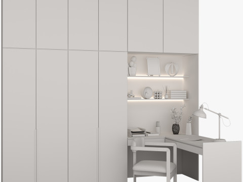 Workplace- office furniture Modèle 3D