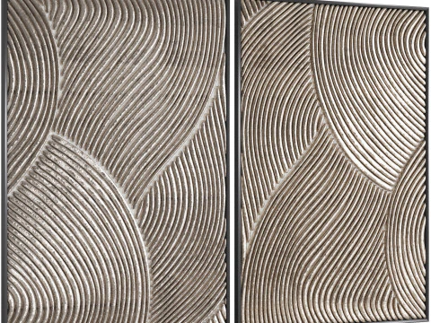 Painel de parede 4 Modelo 3D