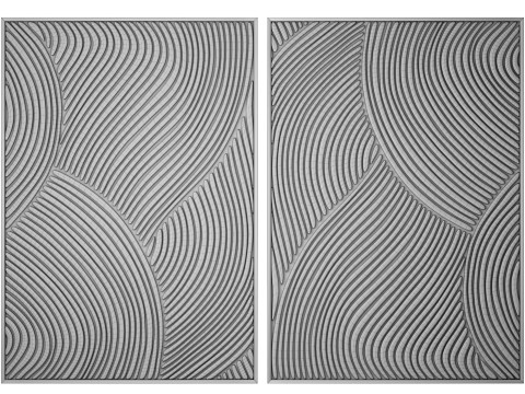Wall panel 4 Modello 3D