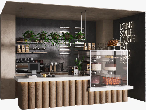 Caffetteria 7 Modello 3D